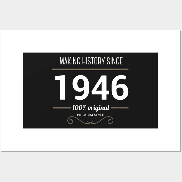 Making history since 1946 Wall Art by JJFarquitectos
